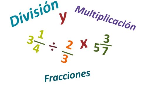 division y multiplicacion de fracciones